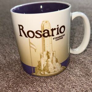 Starbucks Rosario Collector Rosario Mug - Cream and Purple